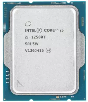 Процессор Intel Core i5-12500T Alder Lake 6C/12T 2.0-4.4GHz (LGA1700, L3 18MB, 7nm, UHD graphics 770 1.45GHz, TDP 74W) OEM