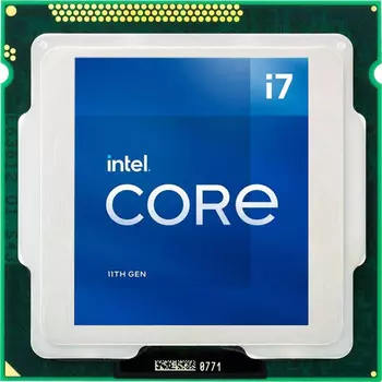 Процессор Intel Core i7-11700 CM8070804491214 Rocket Lake 8C/16T 2.5-4.9GHz (LGA1200, L3 16MB, 14nm, UHD Graphics 750 1.3GHz, 65W)