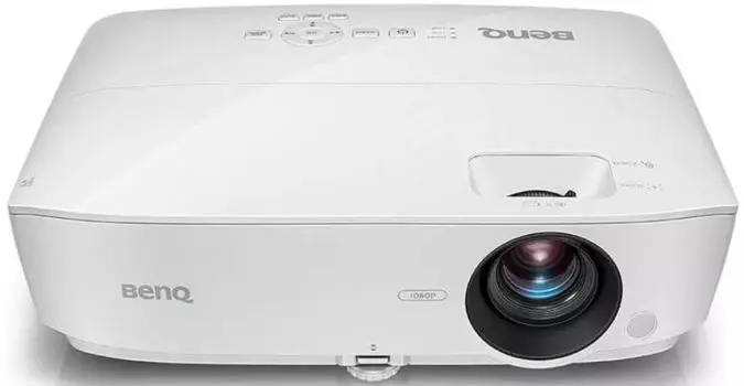 Проектор BenQ MH536 9H.JN977.33E DLP, FHD, 3800 AL; 20000:1, 16:9, 1.2X, TR 1.37-1.66, 50"-150", 2*HDMI, 2*VGA, USB, 2W, 5500 ч, white