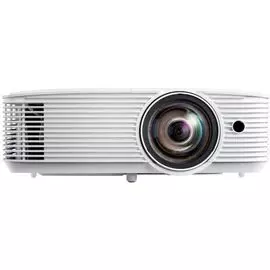 Проектор Optoma W319ST E9PD7DR02EZ1 Full 3D, DLP, WXGA, 4000 ANSI Lm, 25 000:1, Короткофокусный TR 0.521:1, 10W, 26dB, белый
