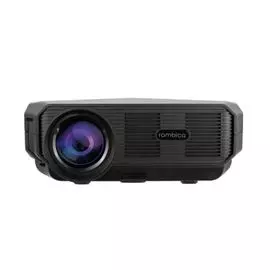 Проектор Rombica Ray X-Pulse MPR-X730 мультимедийный HD, 1280 × 720, 16:9, 4:3, 3200lm, 3000:1, 30000 ч, динамик 3Вт, HD, USB*2, VGA, 3.5 jack