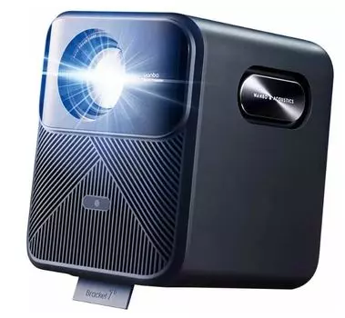 Проектор Wanbo Mozart 1 6970885350535 Android 9.0, 2+32G, 1080P, автофокус, 900 Ansi, EU, тёмно-синий, WPB81