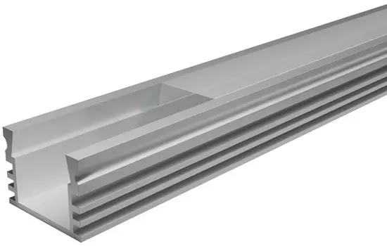 Профиль алюминиевый WOLTA WAP-S-16/12/2000-A накладной серый 12x16x2000мм