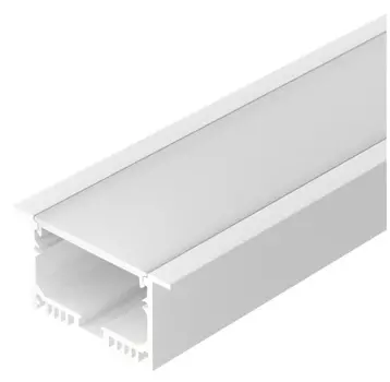 Профиль Arlight SL-LINIA62-F-2500 WHITE+OPAL 021374 с экраном, алюминий