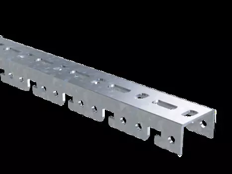 Профиль DKC BPF2912ZL для консолей быстрой фиксации BBF, длина 1200 мм, толщ. 2,5 мм, цинк-ламельный, "B5 Combitech" (уп/2 шт)