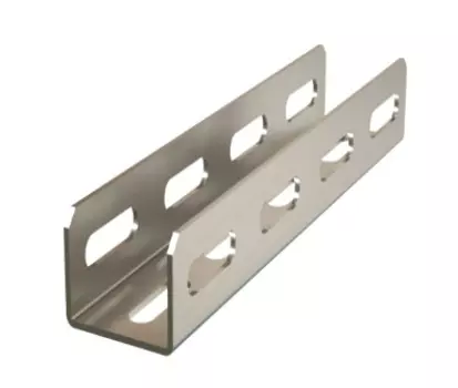 Профиль Hyperline TMS-LPS-40-30-200-2,0-SZ перфорированный П-образный облегченный 40х30х200-2,0 мм
