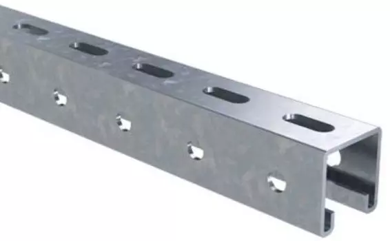 Профиль С-образный DKC BPV4104ZL 41х41 мм, длина 400 мм, толщ. 2,0 мм, цинк-ламельный, "B5 Combitech" (уп/18 шт)
