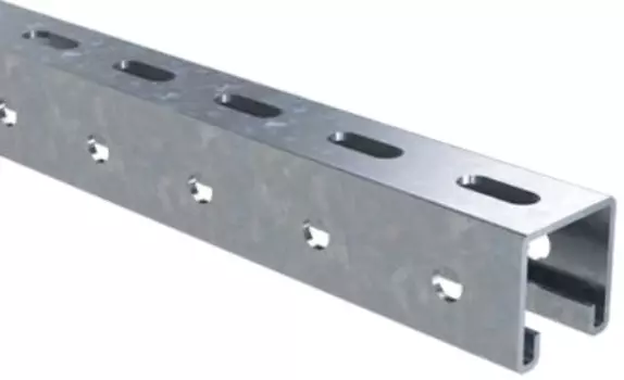 Профиль С-образный DKC BPV4124 41х41 мм, длина 2400 мм, толщ. 2,0 мм, "B5 Combitech"