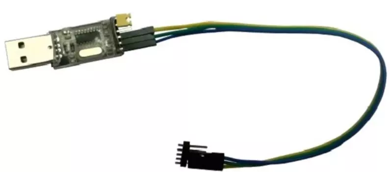 Программатор HostCall MP-030C1 для удобного назначения номеров радиокнопкам с помощью персонального компьютера.