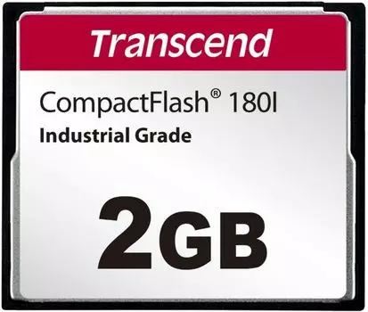 Промышленная карта памяти CompactFlash 2GB Transcend TS2GCF180I CF180i, 85/70MB/s, 53TBW
