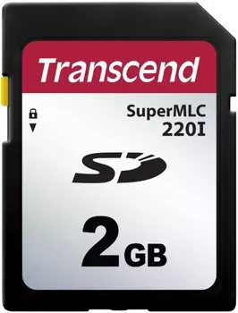 Промышленная карта памяти SDHC 2GB Transcend TS2GSDC220I 220I, SLC mode MLC