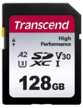 Промышленная карта памяти SDXC 128Gb Transcend TS128GSDC460T 460T A2/U3/V30, 3D TLC BiCS5