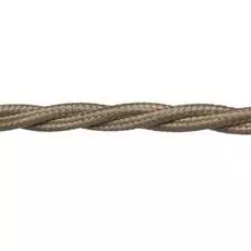 Провод Bironi B1-422-716-50 витой 2*0,75, цвет капучино (50м)