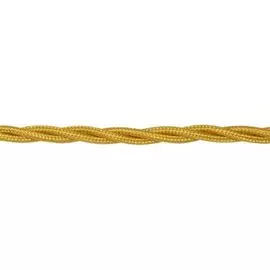 Провод Bironi B1-432-79-50 витой 3*0,75, цвет золото 50м