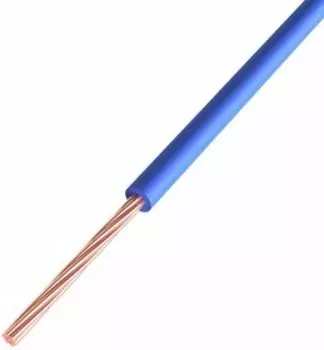 Провод Rexant 01-6505-1 ПГВА 1х0.75 мм, Cu, синий, бухта 200 м