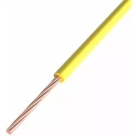 Провод Rexant 01-6522 ПГВА 1х1.00 мм, желтый, бухта 100 м