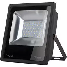Прожектор светодиодный Gauss 613100100 LED 100W 6900lm IP65 6500К черный