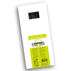 Пружина Fellowes LA-78669 пластиковая Lamirel, 8 мм, черный, 100шт