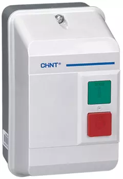 Пускатель электромагнитный CHINT 496442 в корпусе NQ3-5.5P, 2.5-4А, AC, 380в IP55 (R)