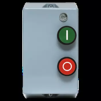Пускатель электромагнитный EKF ctrp-r-9-230v-0,63A-led КМЭ 9А 230В с РТЭ Ir-0,4-0,63А и индикатором IP65