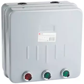 Пускатель электромагнитный реверсивный EKF ctrp-r-9-400v-rev в корпусе, КМЭ 9А 400В с РТЭ IP44