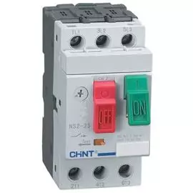 Автоматический выключатель для защиты двигателя CHINT 495080 NS2-25, 4-6.3А (R)