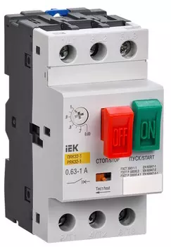 Пускатель IEK DMS11-001 ПРК32-1 In=1A Ir=0,63-1A Ue 660В