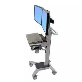 Рабочее место Ergotron WorkFit-P 24-194-055 для двух мониторов Neo-Flex Dual WideView WorkSpace