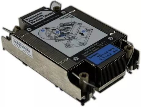 Радиатор Lenovo 02YE595 heatsink for SR630 V2 1U, clean pull