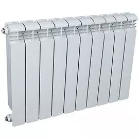 Радиатор отопления биметаллический Rifar Base Ventil 350 х10 R35010НПЛ нижнее подключение, левое