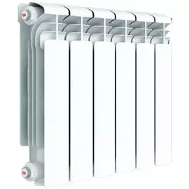 Радиатор отопления биметаллический Rifar Base Ventil 350 х6 R35006НПП нижнее подключение, правое