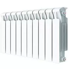 Радиатор отопления биметаллический Rifar Monolit Ventil 350 х10 RM35010НП50 нижнее подключение, правое, 50мм