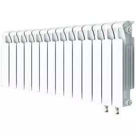 Радиатор отопления биметаллический Rifar Monolit Ventil 350 х13 RM35013НП50 нижнее подключение, правое, 50мм