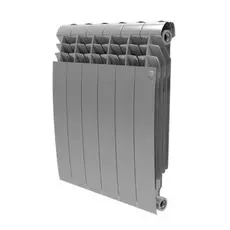 Радиатор отопления биметаллический Royal Thermo BiLiner 500 x10 секций Silver Satin