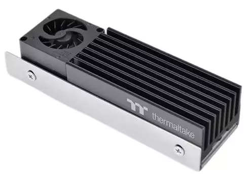 Радиатор Thermaltake MS-1 CL-O043-AL02BL-A черный, 8000rpm, 0.44CFM, 16dBa, 3-pin metall Ret