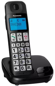 Радиотелефон Panasonic KX-TGE110UCB черный