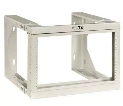 Рама TWT TWT-FRWAJ-6U-GY настенная 19", с регулируемой глубиной 461-664 мм, 6U, серая