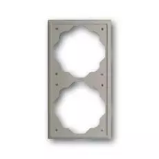 Рамка ABB 1754-0-2528 2 поста, IP20 (шампань)