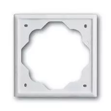 Рамка ABB 1754-0-4222 2CKA001754A4222 1 пост, IP20 (белая))