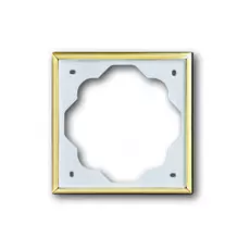 Рамка ABB 1754-0-4507 2CKA001754A4507 1 пост, IP20 (золото)