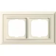 Рамка ABB 1754-0-4601 2 поста, IP20 (слоновая кость)