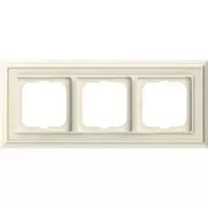 Рамка ABB 1754-0-4602 3 поста, IP20 (слоновая кость)
