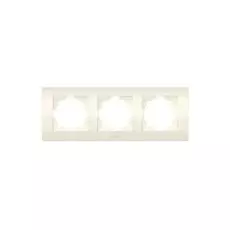 Рамка ABB 612-010300-227 Cosmo 3 постовая, IP20 (кремовая)