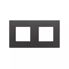 Рамка ABB N2272 AN Zenit 2 поста антрацит