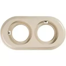 Рамка Bironi BF1-620-211 пластик, слоновая кость, рамка 2-я