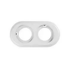 Рамка Bironi BF1-620-21 пластик, белая, 2-я