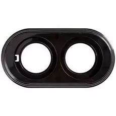 Рамка Bironi BF1-620-23 пластик, черный, 2-я