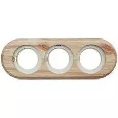 Рамка Bironi BF1-630-13/PL карельская сосна, 3-ая, пластик