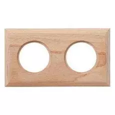 Рамка Bironi BF4-620-10 натурэль, 2-ая, форма квадрат