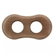 Рамка Bironi BF8-620-18 винтаж 2-ая, форма восьмерка